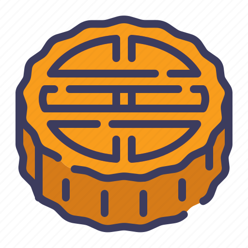Moon, cake, festival, chinese, china icon - Download on Iconfinder