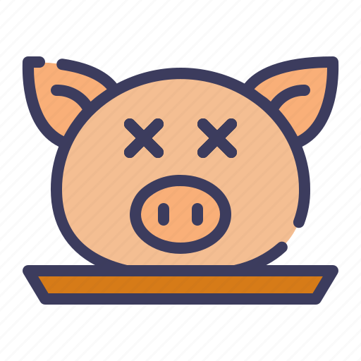 Pig, pork, food, head, spirit, kitchen icon - Download on Iconfinder