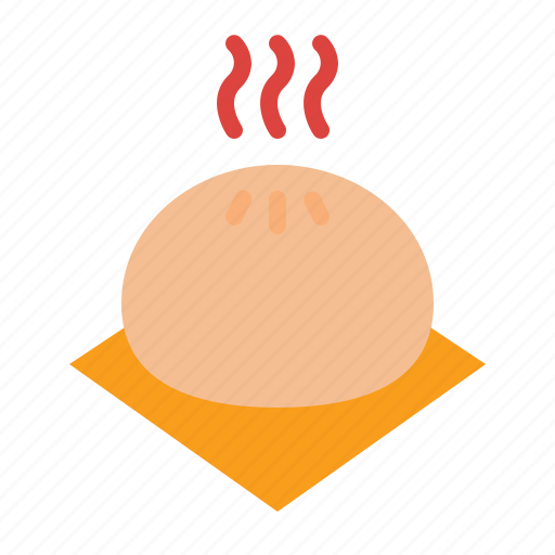 Steamed, bun, food, china, cooking icon - Download on Iconfinder
