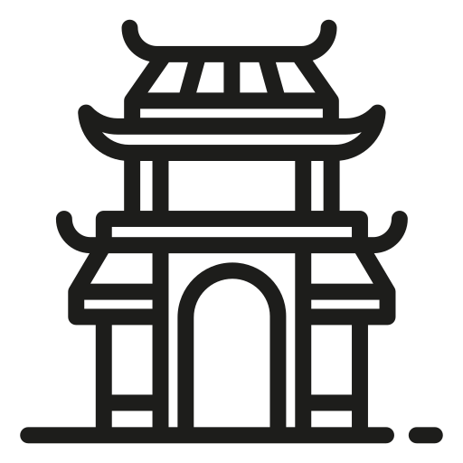 Temple, chinese new year, architecture and city, culture, religion icon - Free download