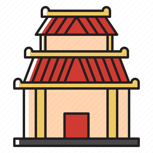 Temple, chinese, chinese new year, traditional, new year icon - Download on Iconfinder