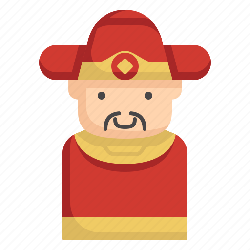 God, chinese, chinese new year, avatar, man icon - Download on Iconfinder