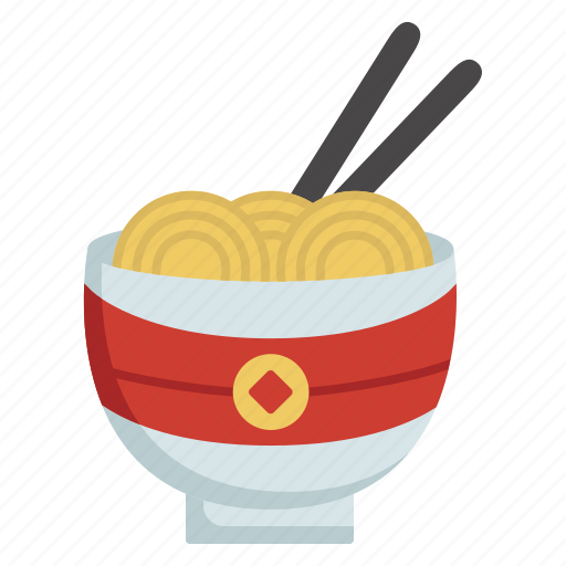 Noodle, chinese, chinese new year, traditional, food icon - Download on Iconfinder