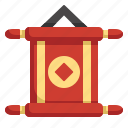 scroll, banner, chinese new year, chinese, traditional, decoration
