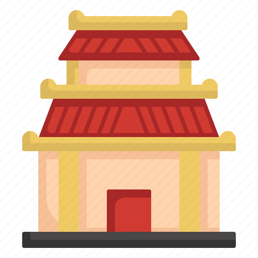 Temple, chinese, chinese new year, traditional icon - Download on Iconfinder