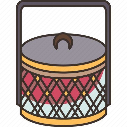 Basket, food, container, chinese, traditional icon - Download on Iconfinder