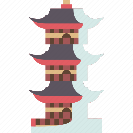 Pagoda, temple, oriental, chinese, architecture icon - Download on Iconfinder