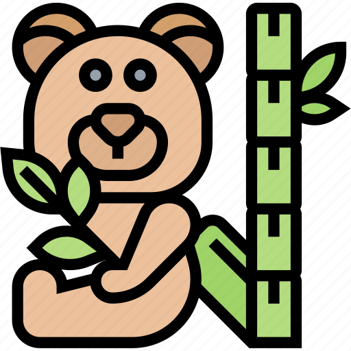 Panda, animal, wildlife, mammal, chinese icon - Download on Iconfinder