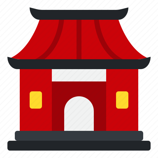 Chinese, temple, new, year, architecture, and, city icon - Download on Iconfinder