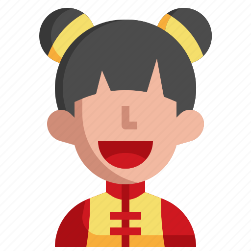 Chinese, girl, china, person, people icon - Download on Iconfinder