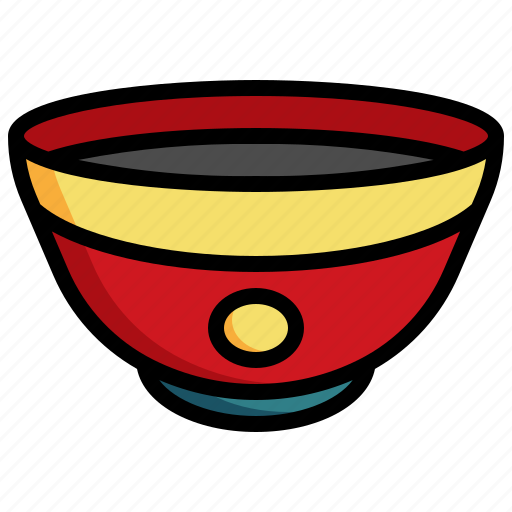 Bowl, soup, food, and, restaurant, furniture, household icon - Download on Iconfinder