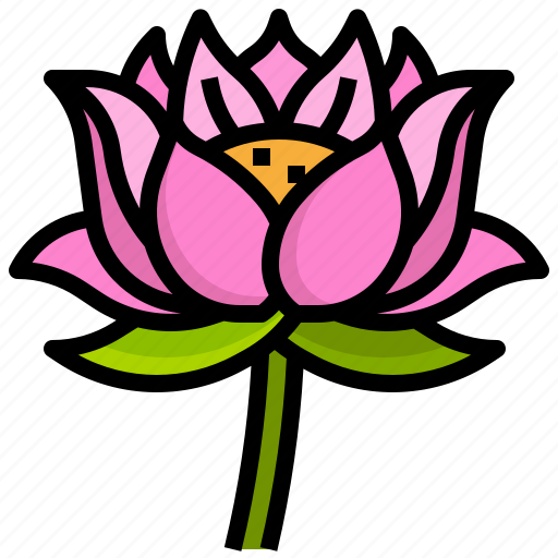 Lotus, flower, wellness, garden, blossom icon - Download on Iconfinder