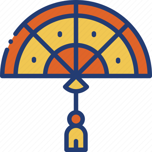 Fan, wind, chinese icon - Download on Iconfinder