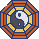yin, yang, element, decoration, ornament