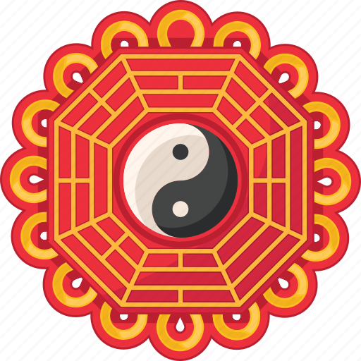 Chinese, new, year, yin yang, buddhism, asian, japan icon - Download on Iconfinder