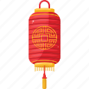 chinese, new, year, lantern, asian, japan, china, red