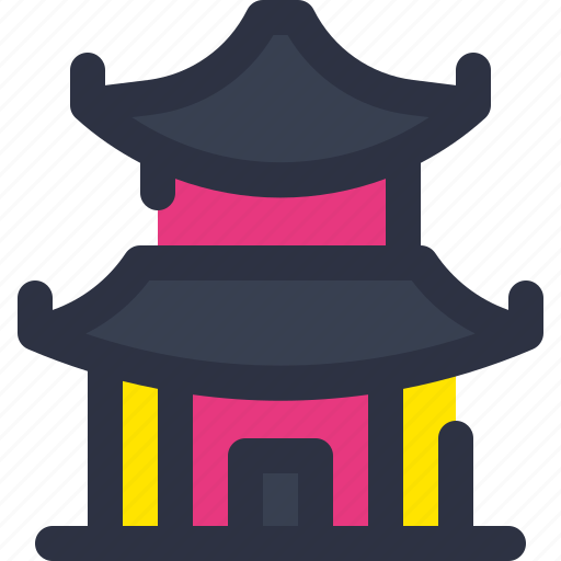 Pagoda, chinese, temple, landmark icon - Download on Iconfinder