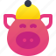 pig, piggy, pork, animal, zodiac 
