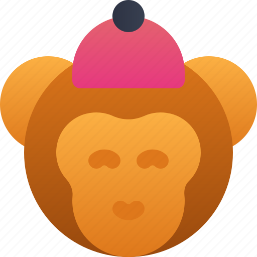 Monkey, primates, animal, zodiac icon - Download on Iconfinder