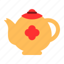 teapot, kettle, tea, drink, pot, hot, cup, beverage, food