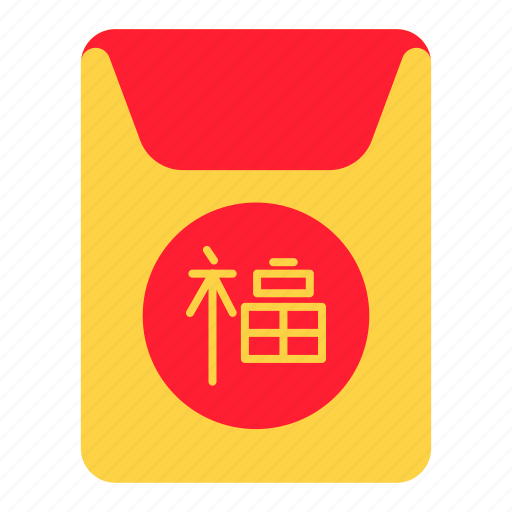 Envelope, red envelope, money, coin, money bag, gold, chinese new year icon - Download on Iconfinder