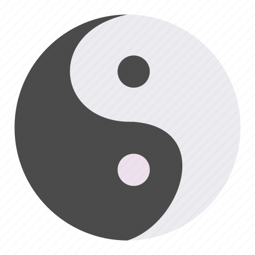 Yin, yang, yin yang, balance, life, sign, philosophy icon - Download on Iconfinder