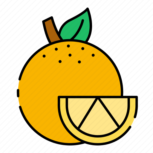 Tangerine, orange, fruit, mandarin, food, citrus, healthy icon - Download on Iconfinder