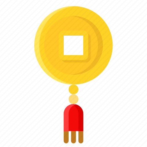 Asian, chinese, coin, culture, money, new year icon - Download on Iconfinder