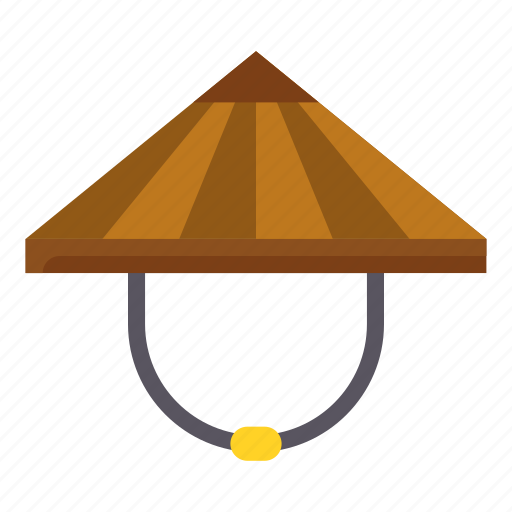 Asian, chinese, culture, hat, new year, rice hat, straw hat icon - Download on Iconfinder