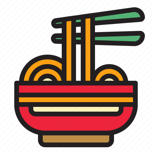 Noodle, ramen, udon, celebration, chinese new year, cny, lunar year icon - Download on Iconfinder