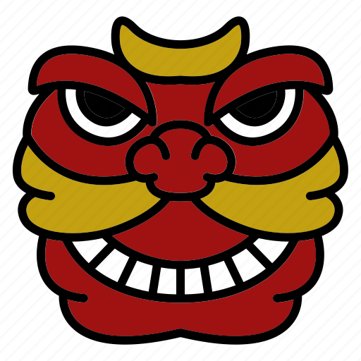 Chinese, lion, dance, traditional icon - Download on Iconfinder