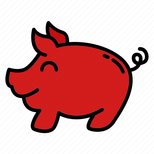 Pig, piggy, pork icon - Download on Iconfinder on Iconfinder