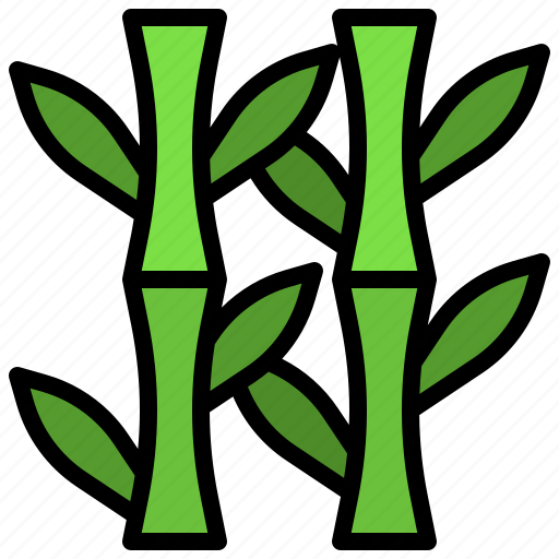 Bamboo, japan, plant, botanical, nature icon - Download on Iconfinder