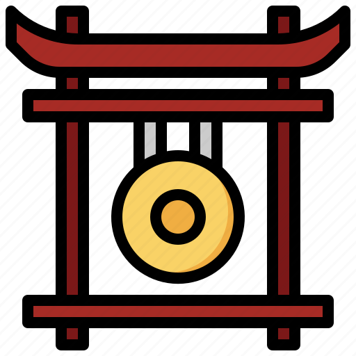 Gong, music, multimedia, instruments, percussion, instrument, orchestra icon - Download on Iconfinder