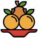 tangerine, fruit, food, restaurant, organic, vegan, healthy
