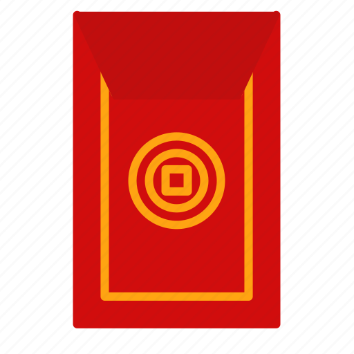 Angpao, chinese, envelope, new, year icon