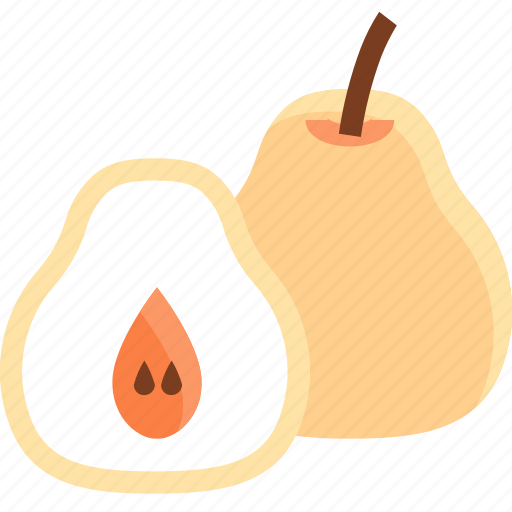 Asian, chinese, fruit, juicy, organic, pear, sweet icon - Download on Iconfinder