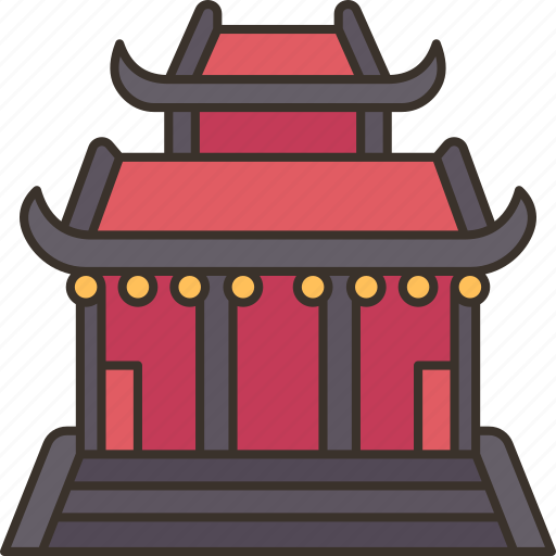 Temple, chinese, ancient, architecture, culture icon - Download on Iconfinder