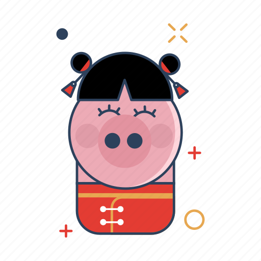 Animal, asian, chinese, festival, pig, year, zodiac icon - Download on Iconfinder