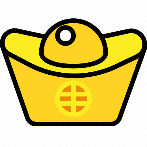 Cube, cubes, gold, golden icon - Download on Iconfinder
