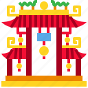 gate, landmark, shrine, temple