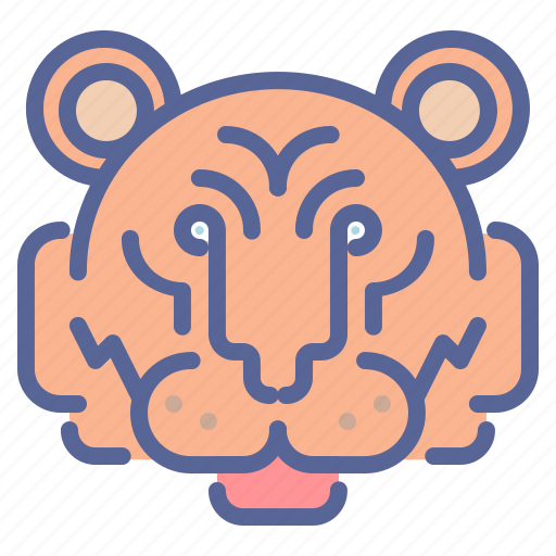 Animal, chinese, tiger, zodiac, chinese new year, cny, lunar new year icon - Download on Iconfinder