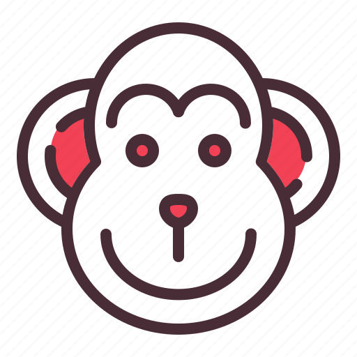 Ape, chinese, monkey, zodiac, chinese new year, cny, lunar new year icon - Download on Iconfinder