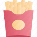 food and drink, fried fries, potato, french, snack, potatoes