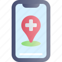 hospital, medical, healthcare, location, map, mobile, app