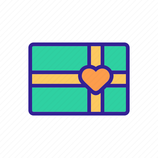 Box, candy, chocolate, gift, valentine icon - Download on Iconfinder