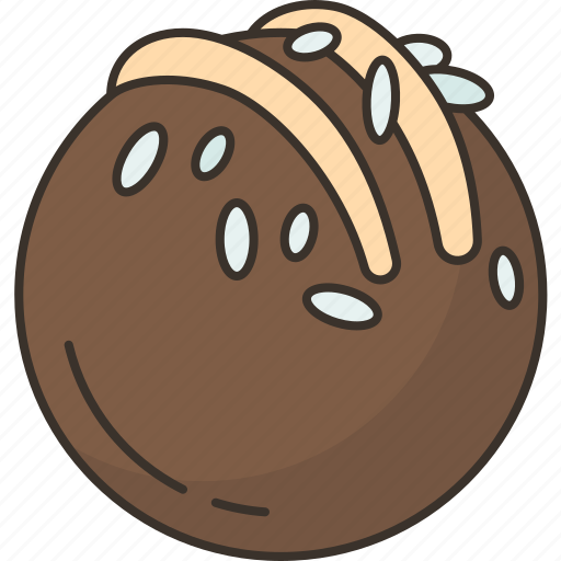 Chocolate, ball, bakery, cake, sprinkles icon - Download on Iconfinder