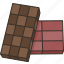 chocolate, bar, cocoa, dark, ingredient 