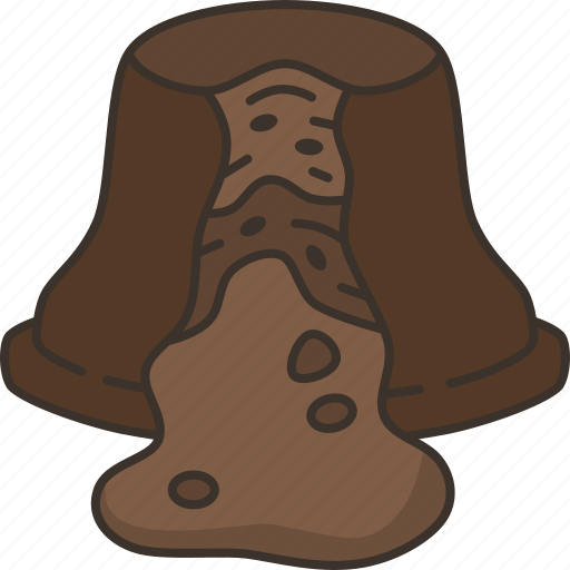 Chocolate, fondant, lava, sauce, pastry icon - Download on Iconfinder