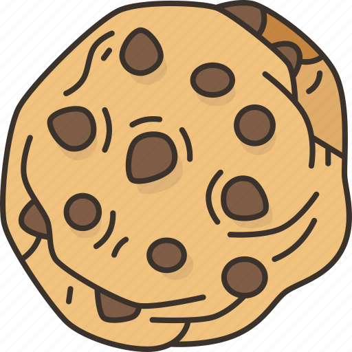 Cookie, chocolate, chip, dessert, homemade icon - Download on Iconfinder